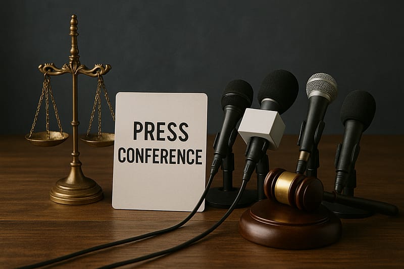 Feature - Organizing a Press Conference- A Guide for Law Firms